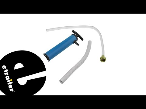 etrailer | An In-Depth Look at the Camco RV Antifreeze Hand Pump w/ City Water Connection Hose