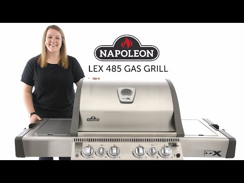 Napoleon LEX Built-In Natural Gas Grill - BILEX485NSS-1 :