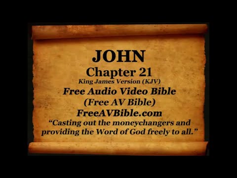 43. Gospel of John Complete 1-21, King James Version (KJV) Free AV Bible Read Along Bible N2