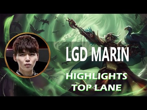 LGD MaRin  Swain vs Olaf  Highlights SoloQ Ranked Challenge