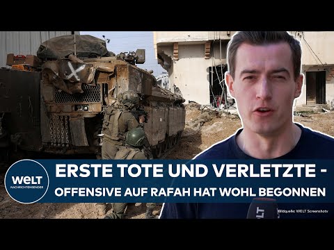 ISRAEL IM KRIEG: Flüchtlinge in der Falle - Offensive auf letzte Hamas-Hochburg in Gaza rollt an