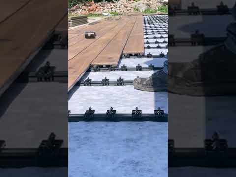 Fastest Deck Install ever with easy Dex #deck #easy #ceramic #diy #shorts