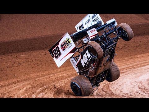 Massive Sprintcar Backflip Crash