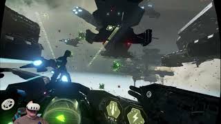 EVE Valkyrie Warzone on Quest 3 with Quest Link