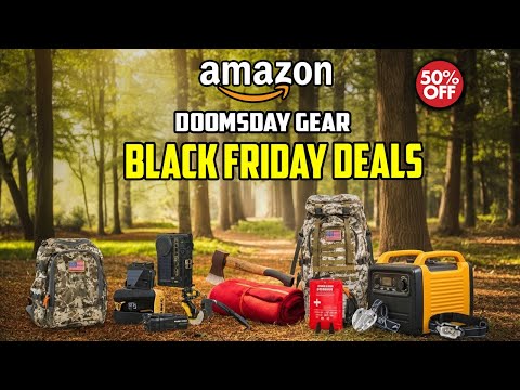 20 Must-Have Doomsday Survival Gear Finds in Amazon's Black Friday Deals!