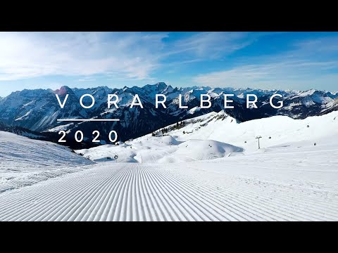 Vorarlberg, Austria 2020 | Diedamskopf, Damüls, Warth, Au, Bregenzerwald | GoPro | Skiing | 2.7K