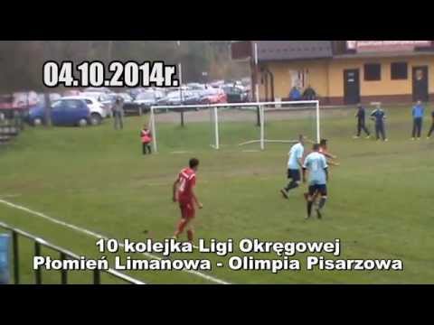 Sylwester Jantas 1:2 (60') 10 kolejka: Płomień - Olimpia