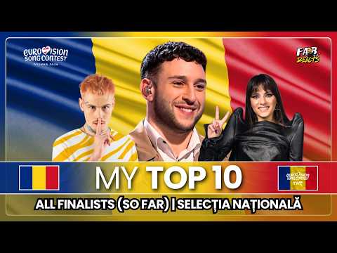 My Top 10 | Selecția Națională 2026 (So Far) - BEFORE LIVE SHOW | ROMANIA 🇷🇴 ESC 2026 🎶😍 #esc2026