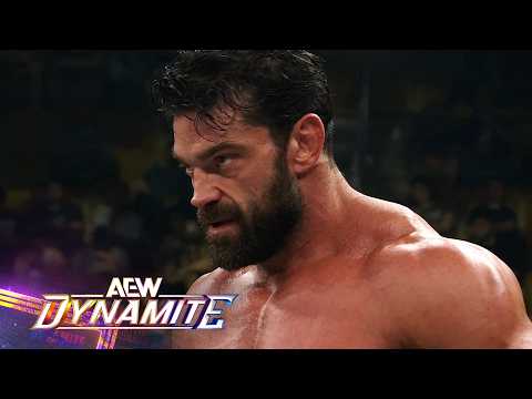 THE MACHINE IS BACK! Brian Cage answers The Jet's TNT Open Challenge | AEW Dynamite, 5/13/26