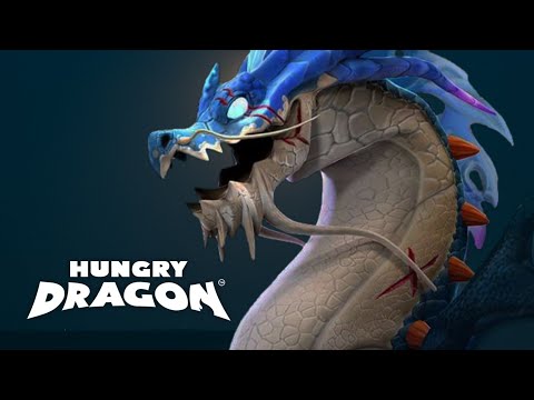 Poseidran dragon unlocked | Hungry dragon
