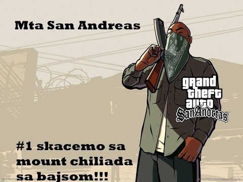 Mta San Andreas #1 Skacemo sa mount chiliada sa bike!!! -Mta-Geymer-2 Dobro Dosli na kanal!!!!