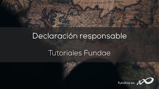 Miniatura del video: Declaración responsable
