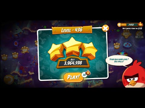 Angry Birds 2 | Rescuer | Level 436 | Hitting Fun | Angry Bird 2 Show