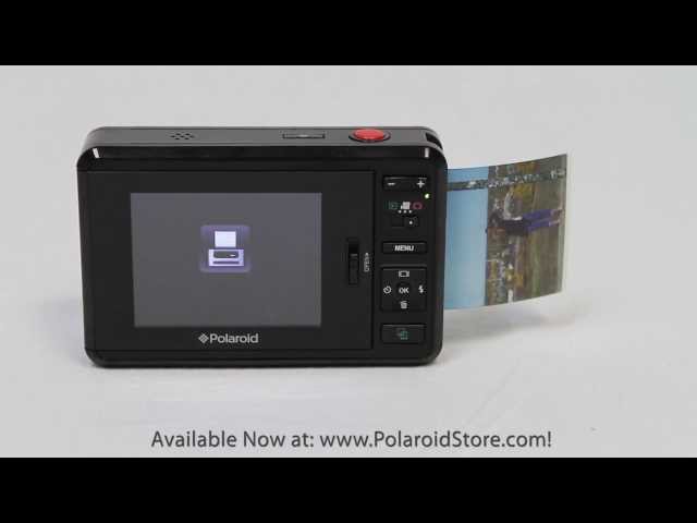 Vidéo teaser pour Polaroid 10-Megapixel Instant Print Digital Camera Z2300W with ZINK Zero Ink Printing Technology
