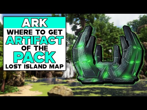 Ark Survival Evolved Where To Get The Artifact Of The Pack (LOST ISLAND MAP)