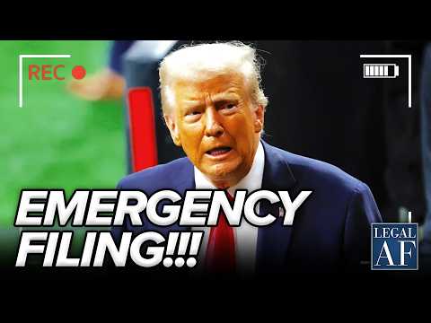 Trump SMACKED with EMERGENCY FILING as He RUSHES to SHRED Evidence?!?!