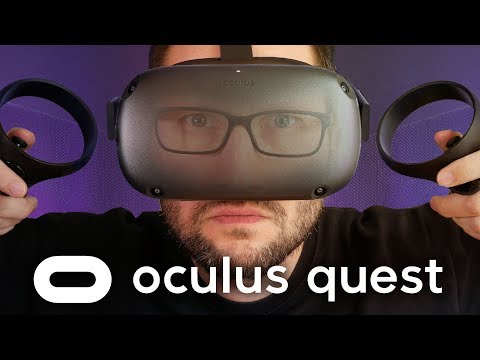 Oculus Quest - portable VR goggles test