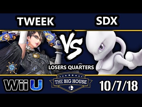 TBH8 Smash 4 - Tweek (Bayonetta) Vs. SDX (Mewtwo) - Wii U Losers Quarters