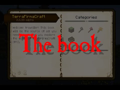 Terrafirmacraft 1.18.2-2.0.33-alpha - A look at the book