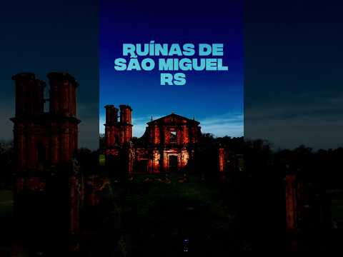 As Ruínas de São Miguel Arcanjo.             #rs #ruínas #shorts #riograndedosul #brasil