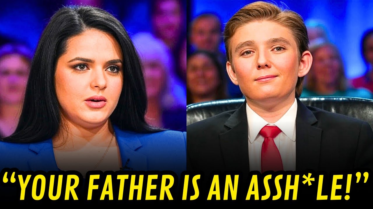 Barron Trump HUMILIATES liberal reporter who has a tantrum LIVE!