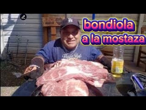 Bondiola a la mostaza y al disco mi receta 😋