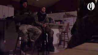 Oregon refuge video shows chaos, anger among occupiers after leaders' arrests video