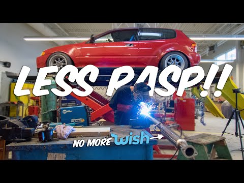 NEW EXHAUST INSTALL - EG Hatch 2.0