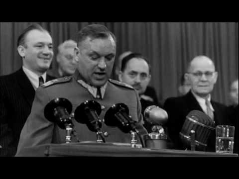 Marszałek Rokossowski wita ZSL (1949)