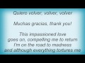Ry Cooder - Volver, Volver Lyrics