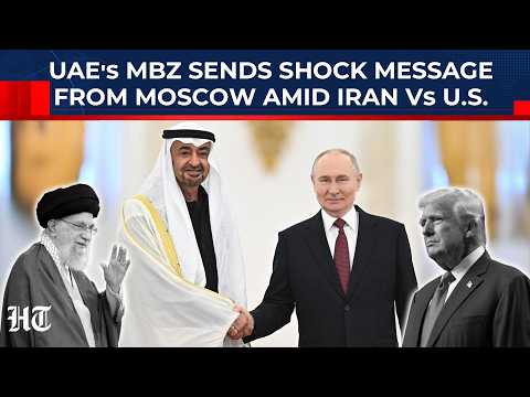 Sitting Beside Putin, MBZ Sends Big Message As US ‘Armada’ Arrives In Middle East Amid Iran Tensions