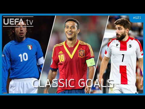 ⚽ PIRLO, THIAGO, DAVITASHVILI | Classic UNDER-21 EURO Goals!