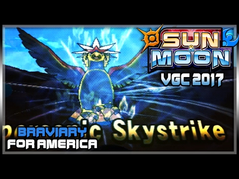 BRAVIARY LEADS THE PACK!! | VGC 2017 |  Pokemon Sun and Moon LIVE VGC 2017 BATTLE SPOT RANKED #21