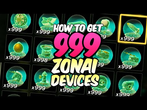 Get 999 ALL Zonai Devices in SECONDS in Zelda Tears of the Kingdom