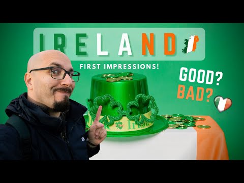 MY FIRST IMPRESSIONS of IRELAND | LIVING in IRELAND!