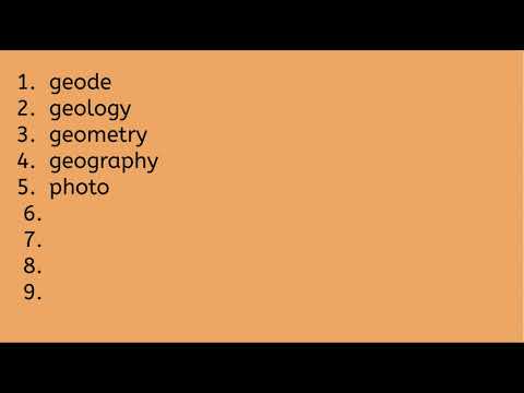 Show Me Spelling 5th Grade, LIst 22, Day 1