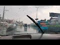 Rain ️ Ye Mausam Ki Barish Car Drive Whatsapp Status Barish Heavy Rain Car Status