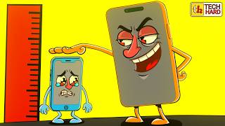 Por que não temos mais celulares pequenos?