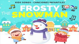 Frosty The Snowman | Villancicos en inglés para niños | DoRieMi