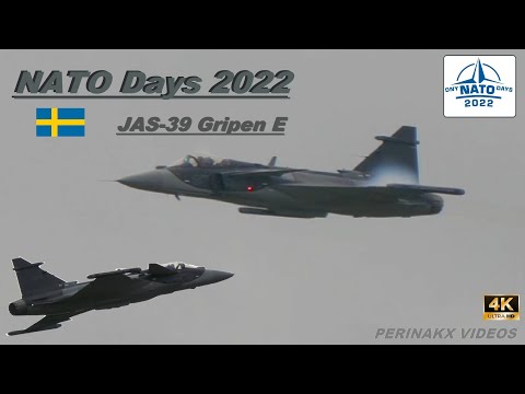 JAS 39 Gripen E ▲ SAAB 🇸🇪 ▲ NATO Days 2022 (Sunday)