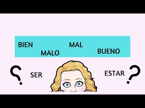 How to use Bueno Malo Bien Mal in Spanish - Learn Spanish for beginners