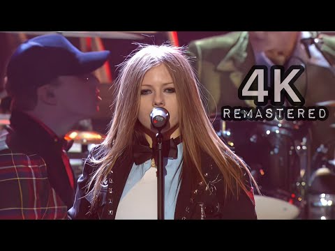 (Remastered 4K) Avril Lavigne - Sk8er Boi (Live at the 45th Grammy Awards, 2003)