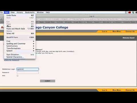 Web Advisor Tutorial Mp4
