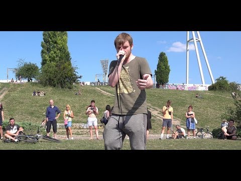 @TheBeatboxHouse  in Mauerpark (@NaPoMBeatbox , Kenny Urban, @gvsbeatbox, Chris Celiz, Amit)