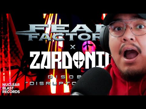1ST LISTEN REACTION FEAR FACTORY x ZARDONIC Disobey “Disruptor” Remix OFFICIAL MUSIC VIDEO