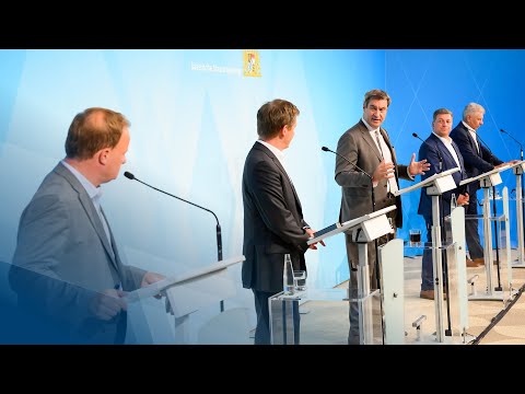 Pressekonferenz nach dem Gespräch zur 2. Stammstrecke (27.07.2022) - Bayern