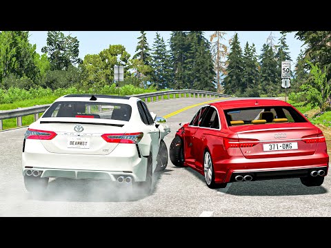 Crossroad Car Crashes Compilation #70 - BeamNG.Drive