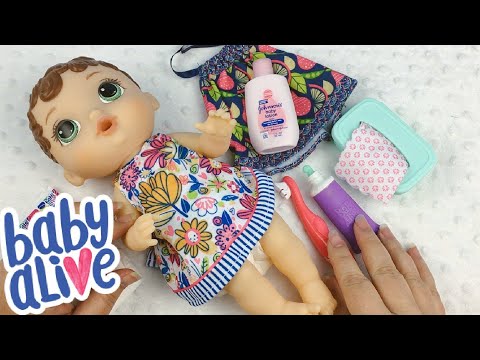 Changing Lil Sips Baby Alive Doll Grace