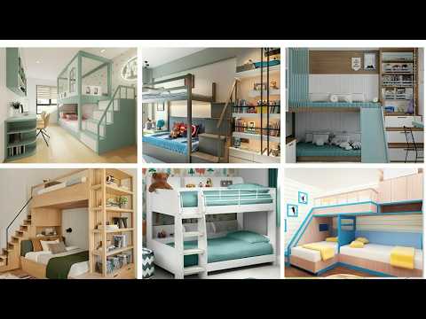 Top 50 Bunk Bed Designs for 2025 | Modern,Luxury & Space-Saving Bunk Bed Ideas for Kids & Small Room
