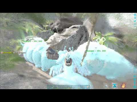 Ark Raiding loot platform solo with gasbags